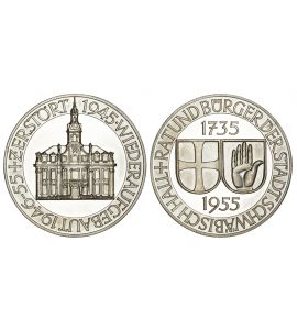 SCHWÄBISCH HALL RATHAUS 1955