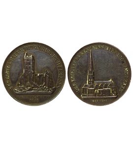 HAMBURG 1842 BRAND NICOLAIKIRCHE