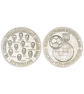 FUSSBALL-WM 1966 Deutschland Vize-Weltmeister