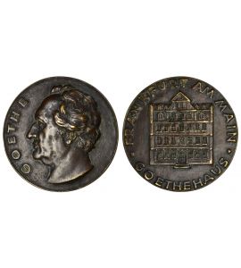 FRANKFURT/MAIN GOETHE VON ADOLF JÄGER