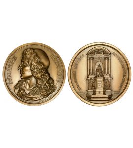 DENKMAL MOLIERES IN PARIS 1844
