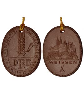 MEISSEN 1949 Parteitag der DBD