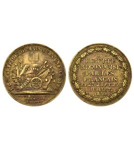 FRANKREICH Les Trois Glorieuses 1830