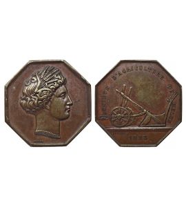 FRANKREICH Landdwirtschaftsgesellschaft Melun 1823