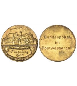 NÜRNBERG Postwasserball 1966