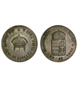FRANZ JOSEPH - UNGARISCHE KRÖNUNG 1867
