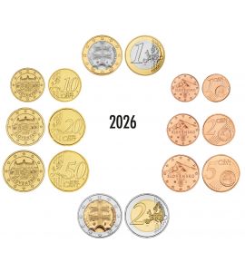 Slowakei-Euro-KMS 2026